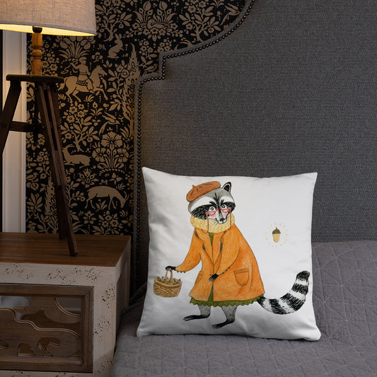 Bebop Badger Pillow