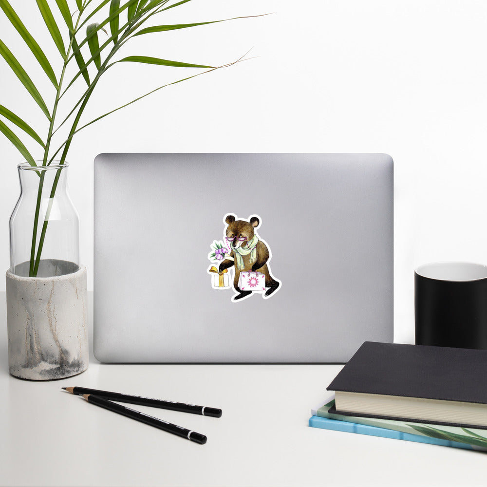 Boutique Bear Sticker