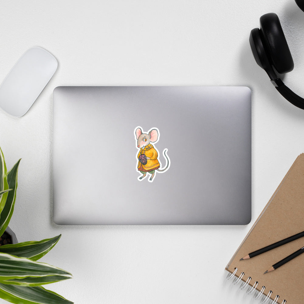 Mulberry Mouse Sticker
