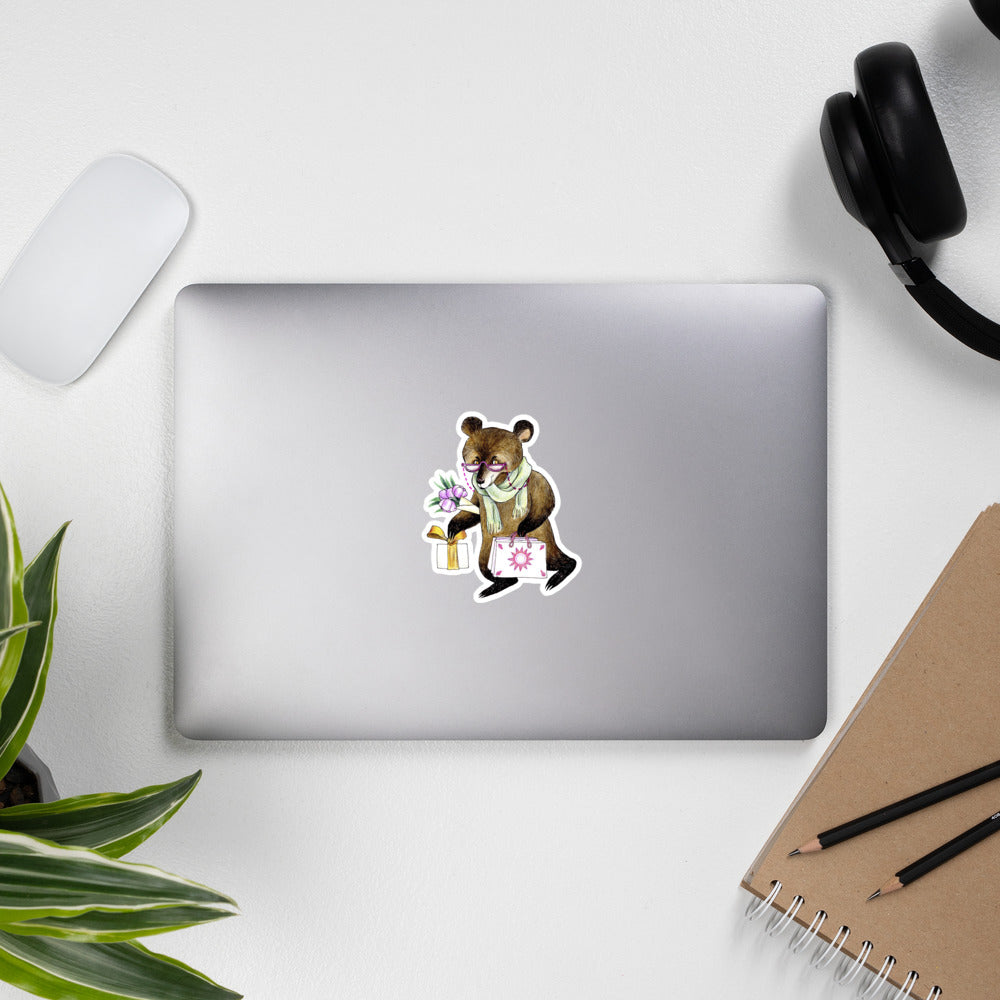 Boutique Bear Sticker