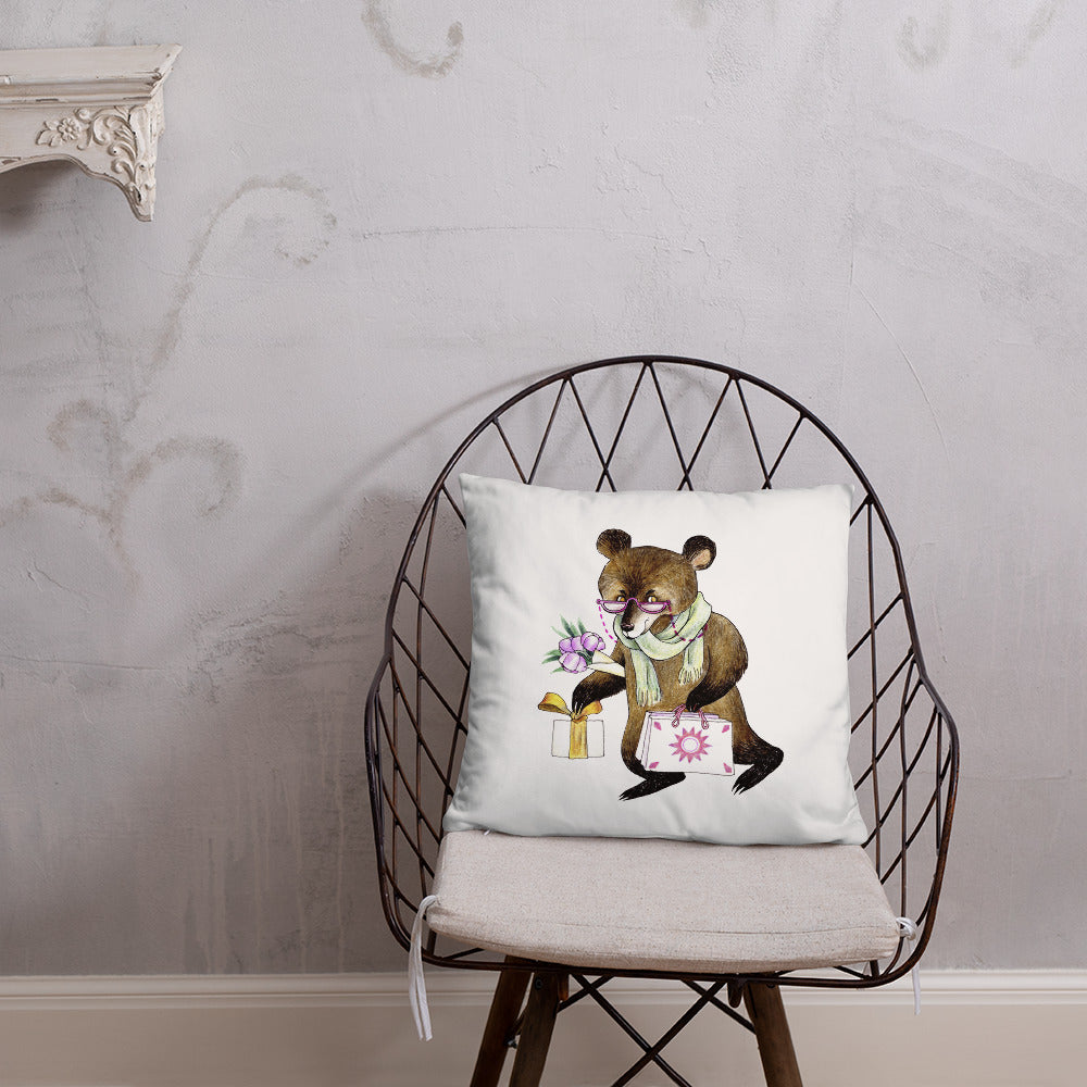 Boutique Bear Pillow