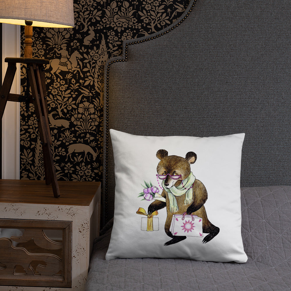 Boutique Bear Pillow