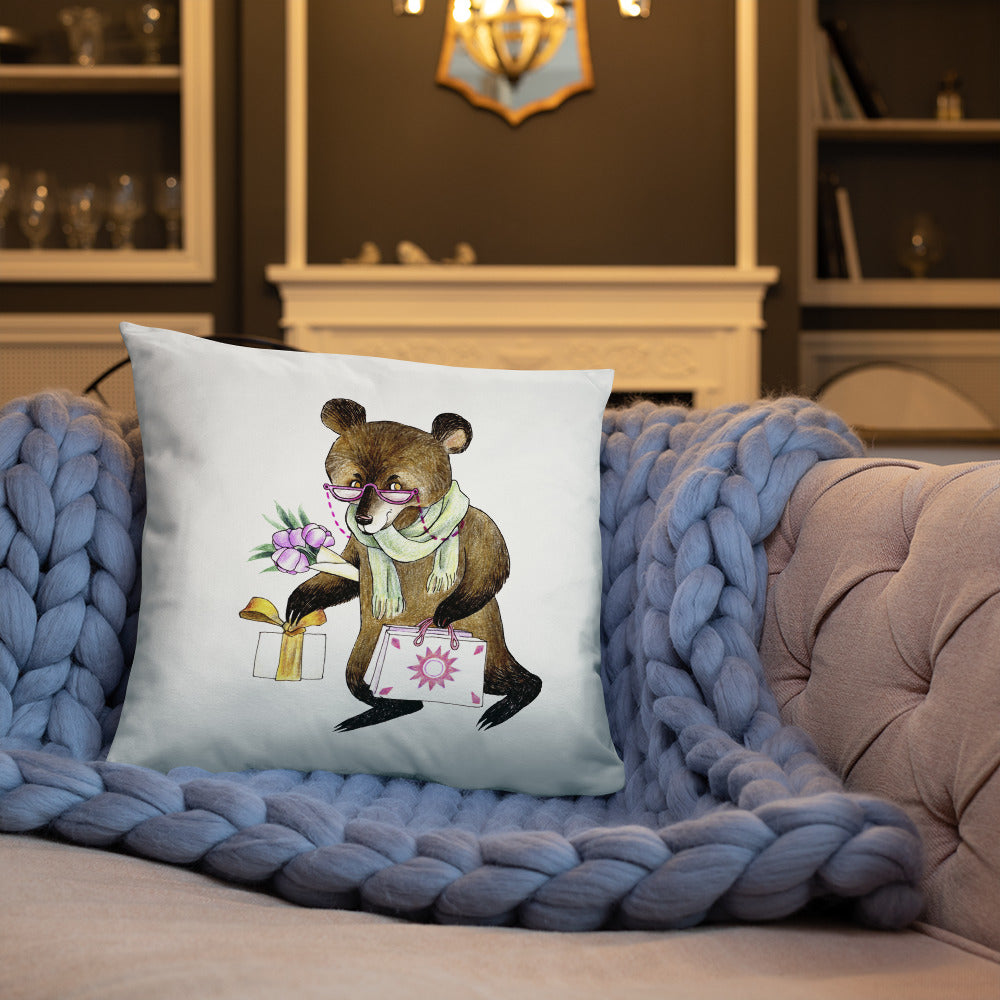 Boutique Bear Pillow