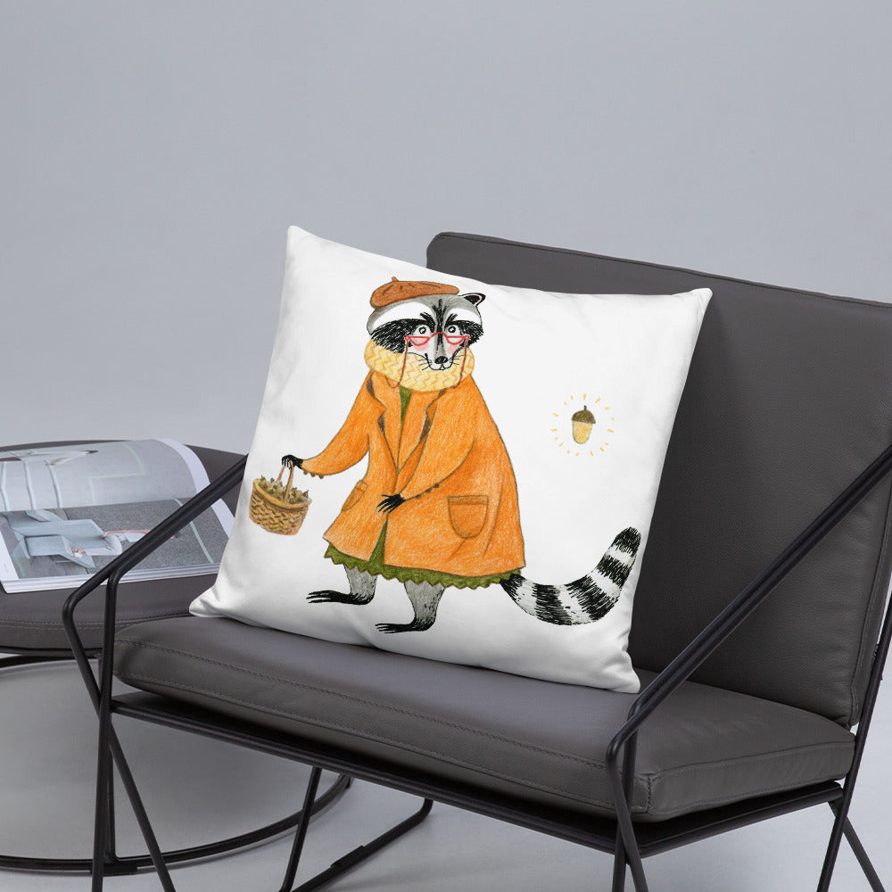 Bebop Badger Pillow