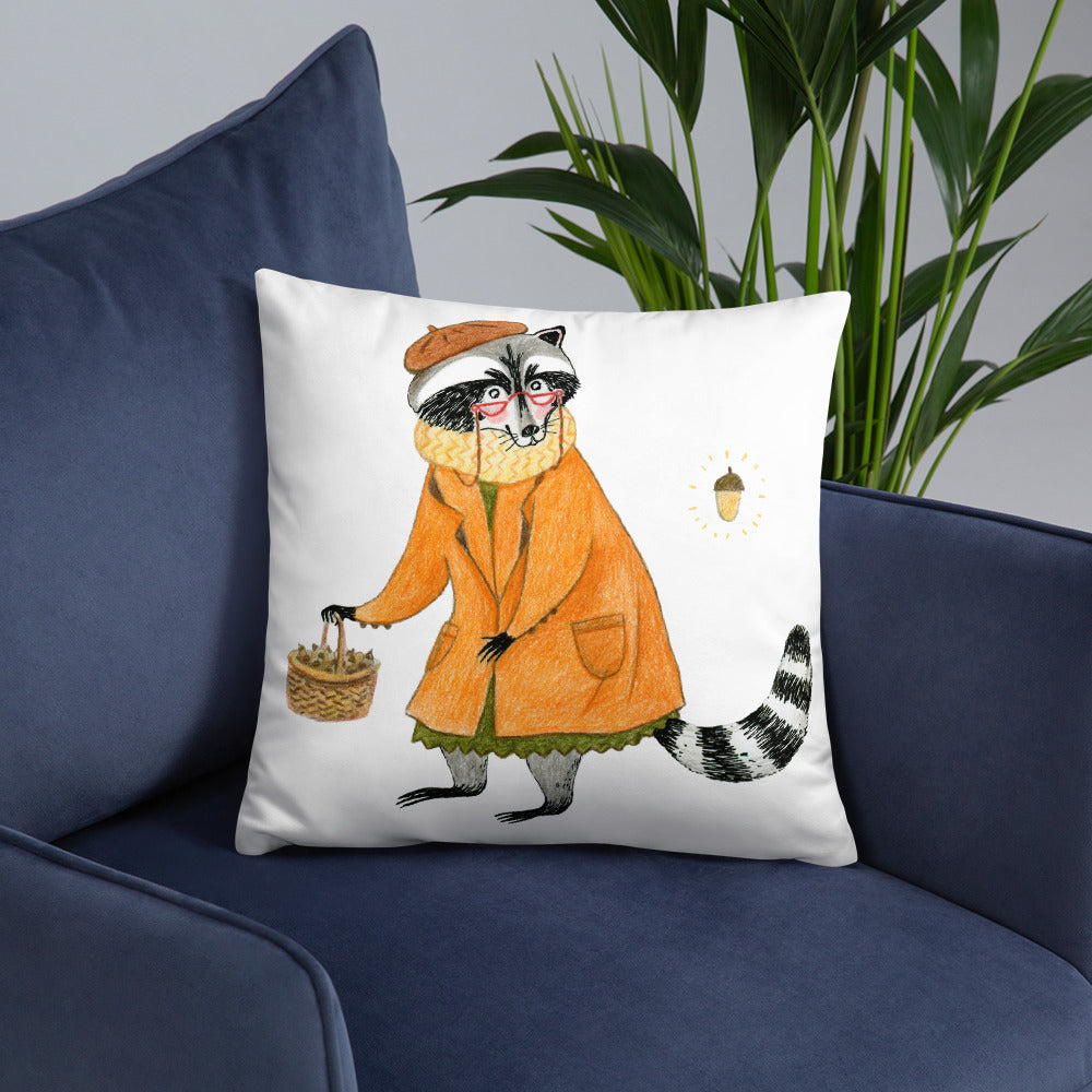 Bebop Badger Pillow