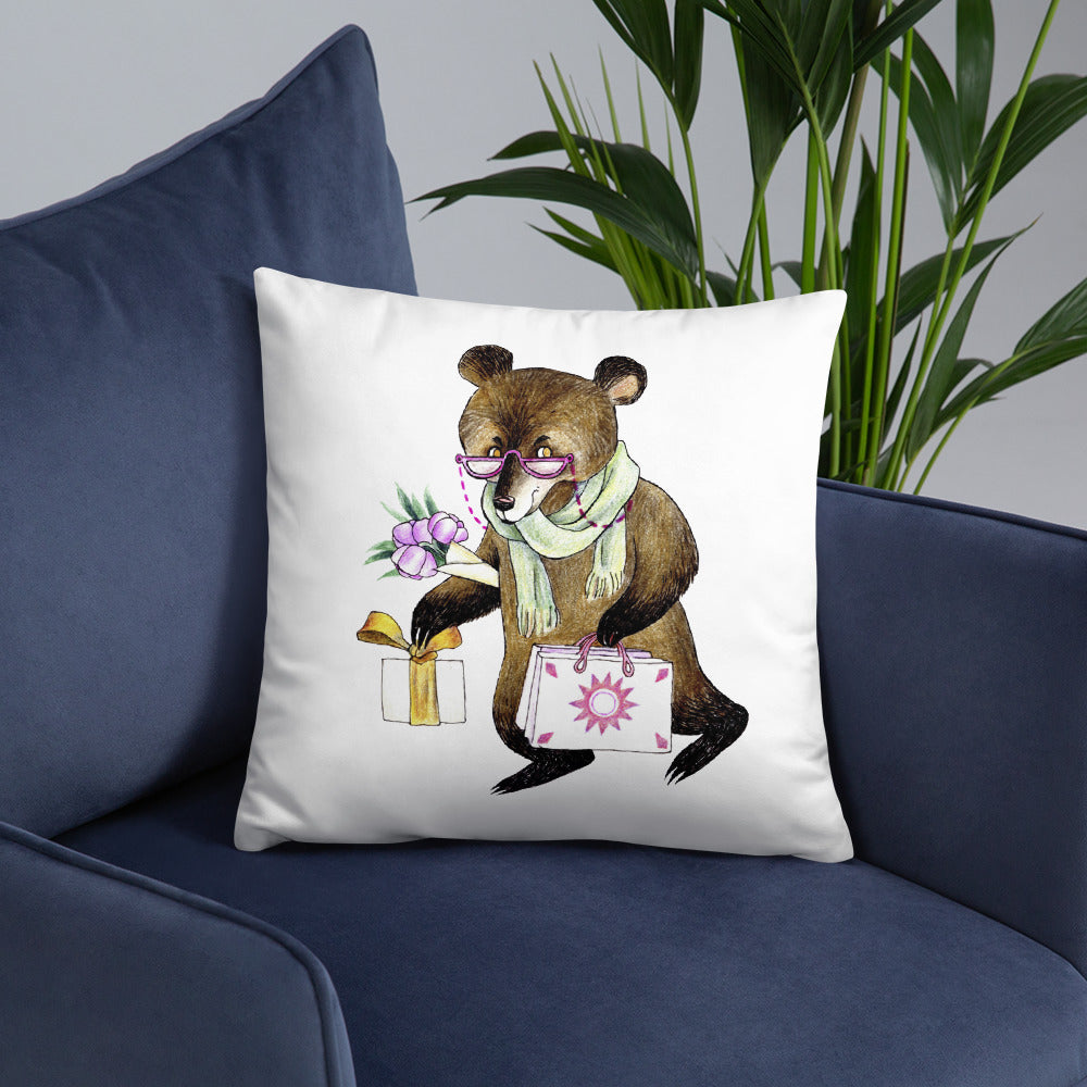 Boutique Bear Pillow