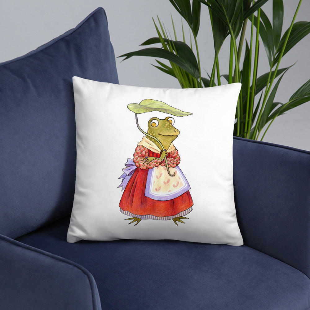 Whimsical Toad Pillow