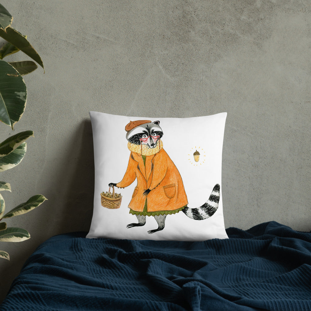 Bebop Badger Pillow