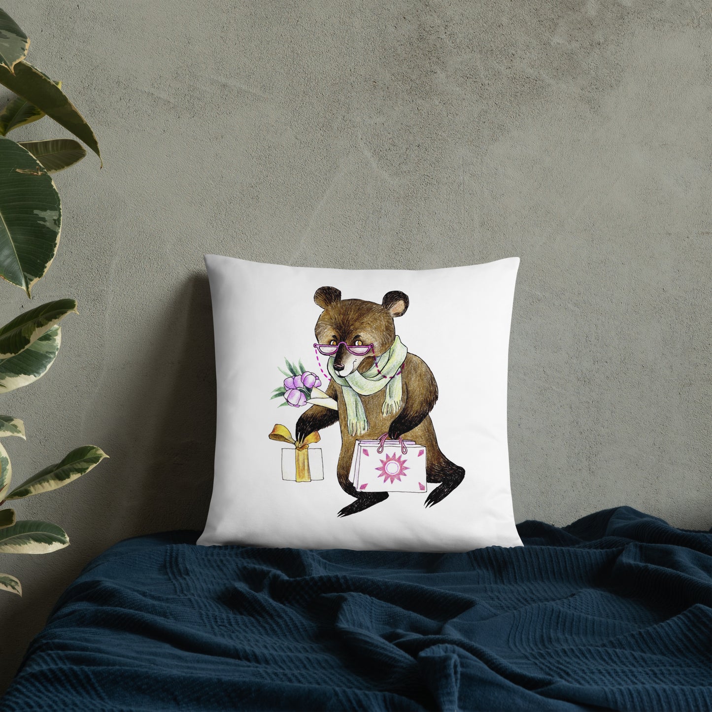 Boutique Bear Pillow