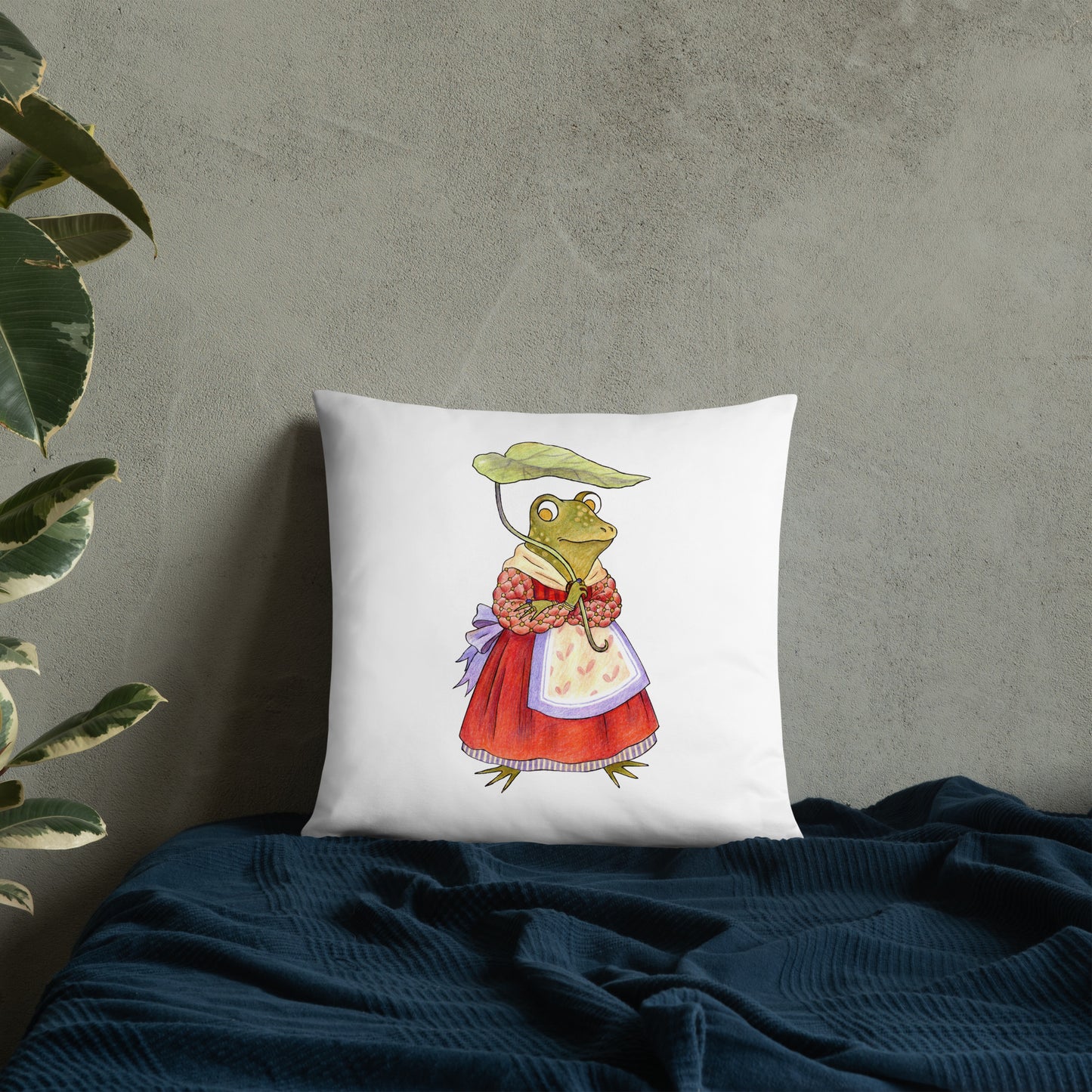 Whimsical Toad Pillow