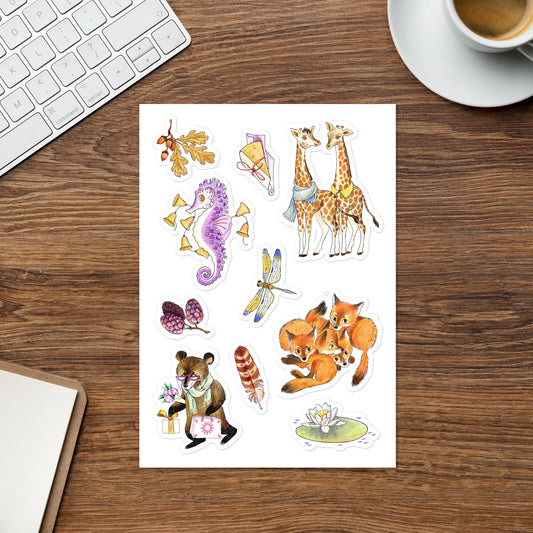 Whimsical Sticker Sheet