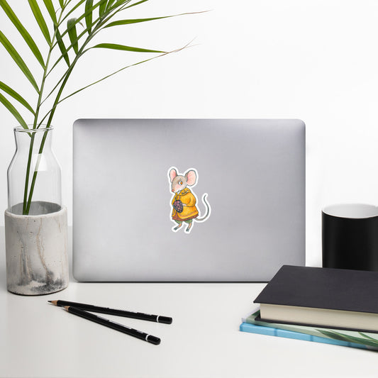 Mulberry Mouse Sticker