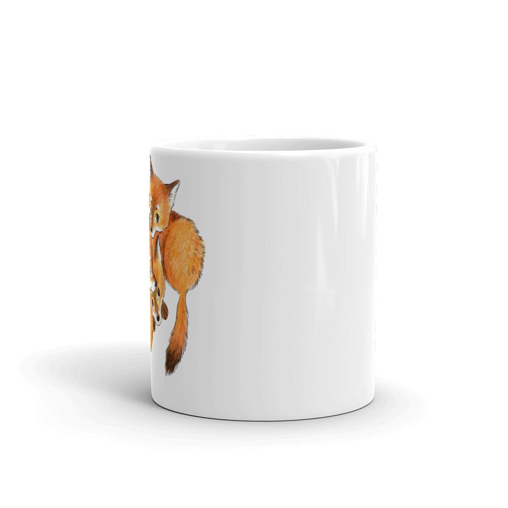 Four Little Foxes Mug